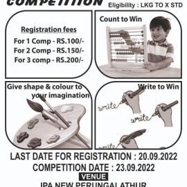 Ideal Play Abacus Drawing, Maths and Handwriting Competition on Sep 23, 2022