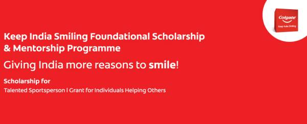Keep India Smiling Foundational Scholarship and Mentorship Programme for Sportsperson and Individuals 2023