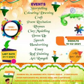 KIDOOS REPUBLIC DAY Online Contest 2021 KIDOOS REPUBLIC DAY Online Contest 2021