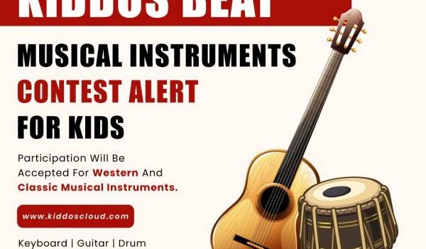 Kiddos Beat Musical Instrument Contest for Kids Dec 2021