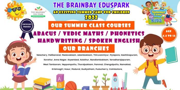 Chennai Summer Camp 2022 from Brainbay
