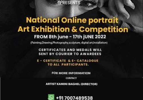 National Online Portrait Art Exhibition & Competition by Manikarnika Art Gallery