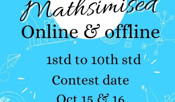 Mathsimised 2022 | Maths Contest