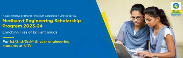 Medhaavi Engineering Scholarship Program 2023-24