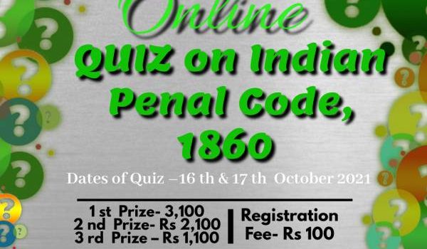 Online Legal Quiz Competition 2021 by Lex Repository