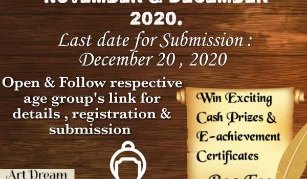 Online Thirukural Recitation Contest – November & December 2020 Online Thirukural Recitation Contest – November & December 2020