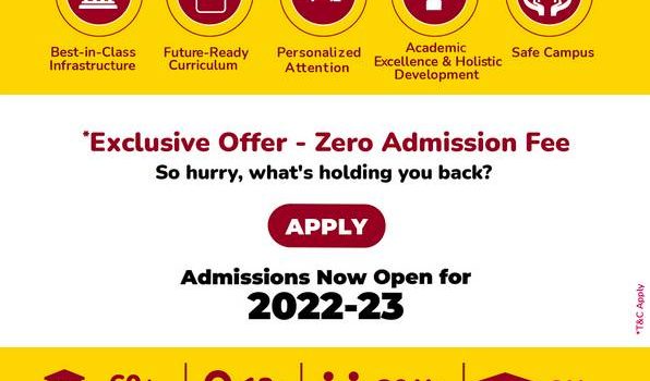 Orchids The International School : 100 % LEARNING, ZERO ADMISSION FEE, ENROLL NOW Bravo! We are ready for AY 2022-23