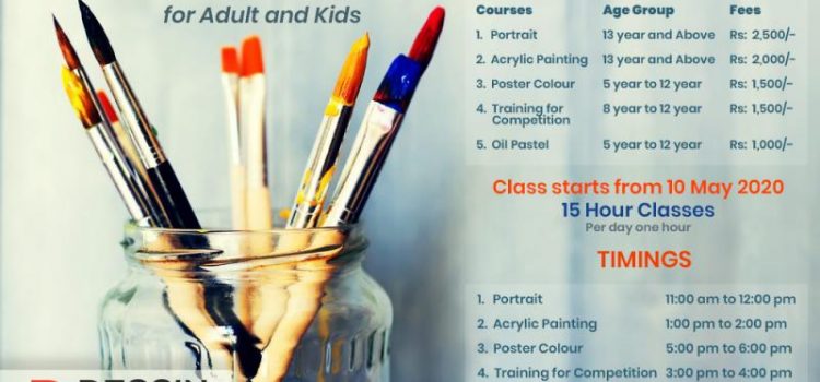 Online Summer Drawing And Painting Classes For Lockdown 2020