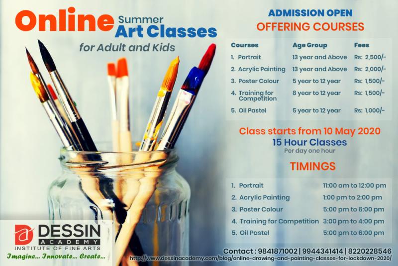 Painting For Kids Classes Online