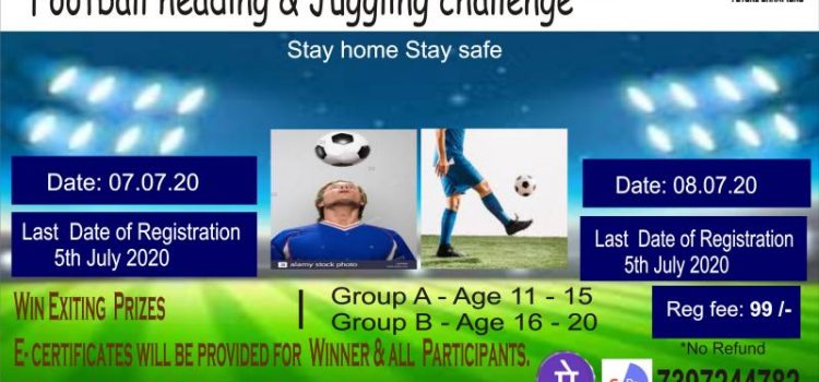 Online Football Heading and Juggling Contest 2020 Online Football Heading and Juggling Contest 2020