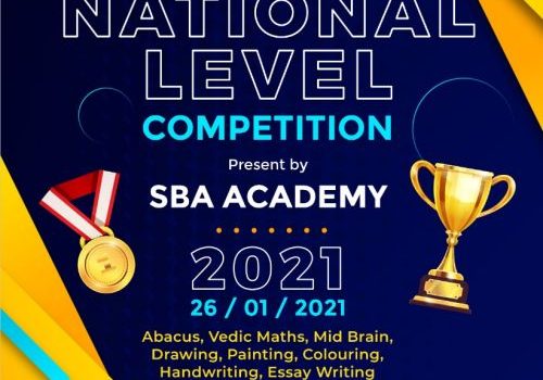 SBA ACADEMY Presents Open National Level Competition 2021 SBA ACADEMY Presents Open National Level Competition 2021