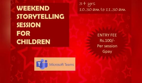 Weekend Storytelling Session | 5th Dec 2020 | Fables N Tales Weekend Storytelling Session | 5th Dec 2020 | Fables N Tales