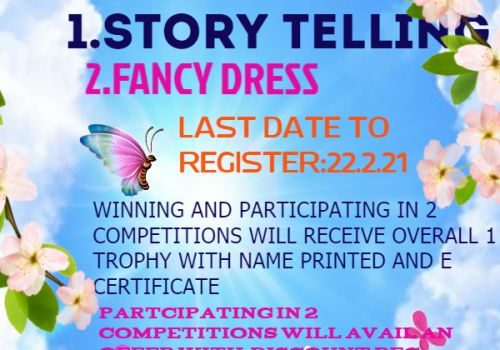Fancy Dress And Story Telling Contests By Harsh Twinkle Stars