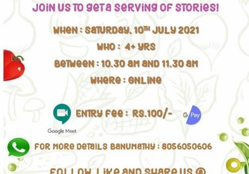 Weekend Storytelling Session – 10/7/2021