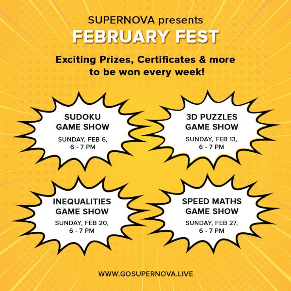 Supernova's Super Sunday's 𝗦𝘂𝗱𝗼𝗸𝘂 𝗞𝗶𝗱𝘀 𝗚𝗮𝗺𝗲𝘀𝗵𝗼𝘄