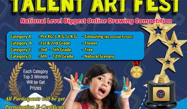 TALENT ART FEST 2022 | National Level Biggest Online Drawing Contest