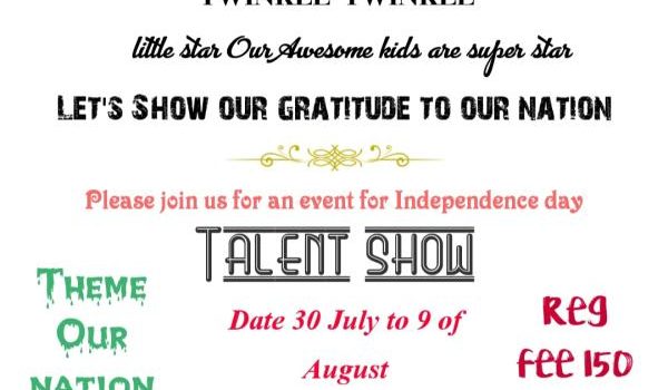 Talent Show by Awesome Kids Talent Show by Awesome Kids
