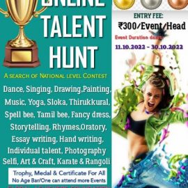 Online Talent Hunt -2022 (Season 3) by Veda Mandir Academy