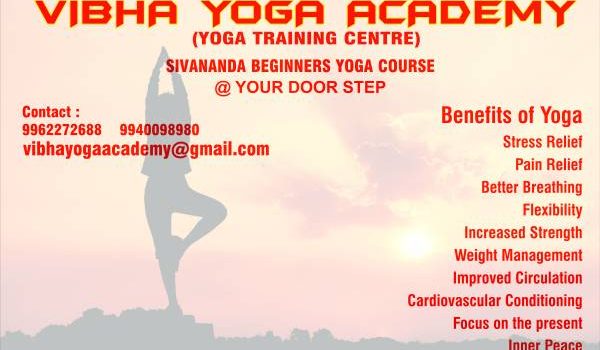 Vibha Yoga Academy YOGA CLASSES AT YOUR DOOR STEP