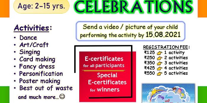 The WhizzKids INDEPENDENCE DAY CELEBRATIONS 2021