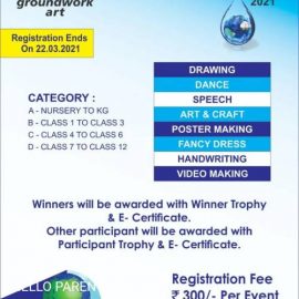 GROUNDWORK PRESENTS WORLD WATER DAY ART COMPETITION 2023