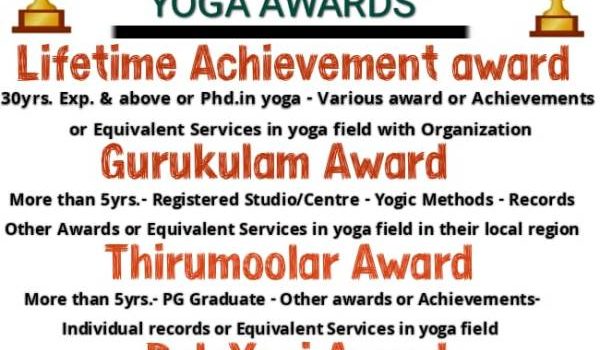 Yoga Competition Awards/Cultural – Tamilnadu Yoga Festival 2022
