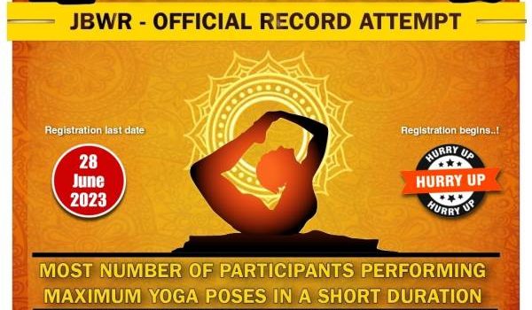 Yogathon 2023 | MASSIVE WORLD RECORD ATTEMPT
