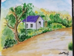 Bhagavathy-Raja-Artwork-Landscape-Painting