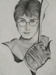 Habiba-Arshiya-Khan-Artwork-10-Harry-Potter-Pencil-Sketch