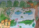 Hanshal-Banawar-Artwork-6-pond-animals