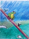 K-Madhusri-Artwork-3-Frog-Drawing