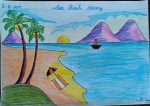 K-Sri-Avaneesh-Artwork-10-sea-beach-scenery