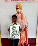 Dhanush-Kumar-with-his-Artwork
