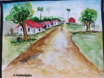 mukesh-babu-art-work-2-village-landscape-painting