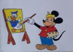 Satvik-Sriram-Artwork-4-Mickey-Mouse-Donald-Duck
