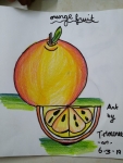 T-Mouneeswaran-ArtWork-4-Orange-fruit-Drawing