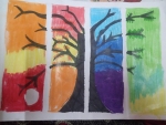 v-monisha-art-work-4-seasons-painting