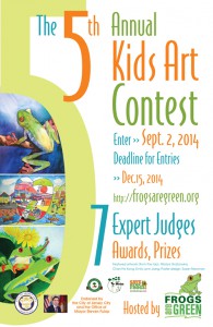 5th Annual Frogs Are Green Kids Art Contest – Kids Contests