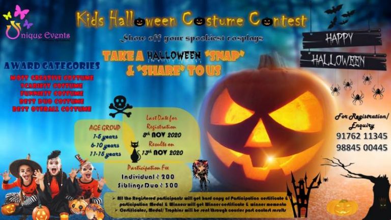 Kids Halloween Costume Contest 2020 by Unique Events – Kids Contests